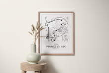  2024 Princess 10K Course Premium Print